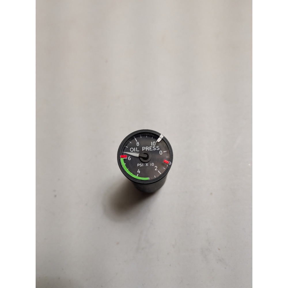Vintage Bendix Courter Oil Pressure Gauge Aviation Flight Indicator‎